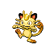Meowth in Platinum