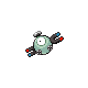 Magnemite, Front, in Platinum