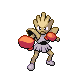 Hitmonchan, Front, in Platinum