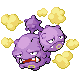 Weezing in Platinum