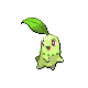 Chikorita, Front, in Platinum