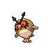 Hoothoot in Platinum