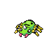 Spinarak, Front, in Platinum