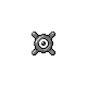 Unown X in Platinum