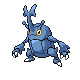 Heracross, Front, in Platinum