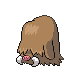 Piloswine, Front, in Platinum