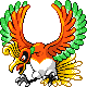 Ho-Oh, Front, in Platinum