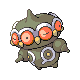 Claydol, Front, in Platinum