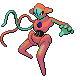 Deoxys Normal Forme, Front, in Platinum