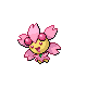 Cherrim Sunshine Form in Platinum