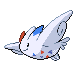 Togekiss, Front, in Platinum