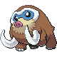 Mamoswine, Front, in Platinum