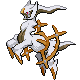 Arceus Ground, Front, in Platinum