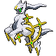 Arceus Normal, Front, in Platinum