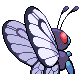 Butterfree, Back, in Platinum
