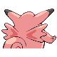Clefable, Back, in Platinum