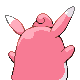 Wigglytuff, Back, in Platinum