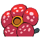 Vileplume, Back, in Platinum