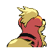 Growlithe, Back, in Platinum