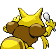 Kadabra, Back, in Platinum