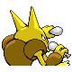 Alakazam, Back, in Platinum