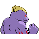 Machoke, Back, in Platinum