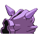 Cloyster, Back, in Platinum