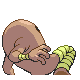 Hitmonlee, Back, in Platinum