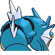 Gyarados, Back, in Platinum
