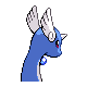 Dragonair, Back, in Platinum