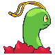 Meganium, Back, in Platinum