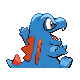 Totodile, Back, in Platinum