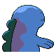 Quagsire, Back, in Platinum