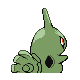 Larvitar, Back, in Platinum
