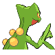 Sceptile, Back, in Platinum