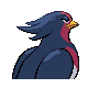 Swellow, Back, in Platinum