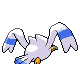 Wingull, Back, in Platinum