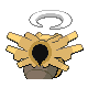 Shedinja, Back, in Platinum