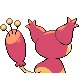 Skitty, Back, in Platinum