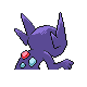 Sableye, Back, in Platinum