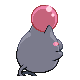 Spoink, Back, in Platinum