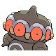 Claydol, Back, in Platinum