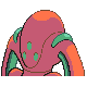 Deoxys Defense Forme, Back, in Platinum