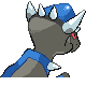Rampardos, Back, in Platinum