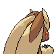 Lopunny, Back, in Platinum