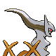 Arceus Ground, Back, in Platinum