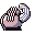 Machoke, Back, in Red & Blue