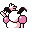 Mr. Mime, Back, in Red & Blue