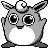 Wigglytuff, Game Boy, in Red & Blue