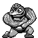 Machoke, Game Boy, in Red & Blue